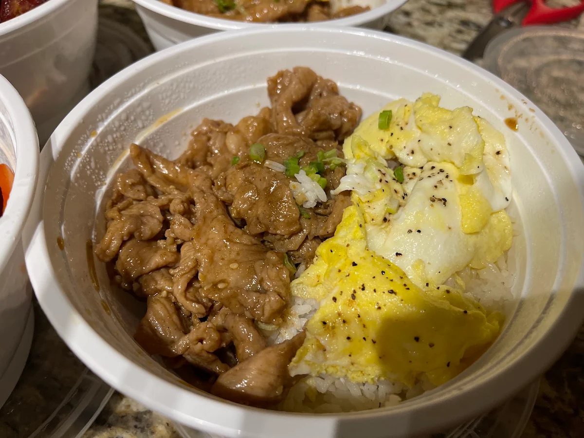 tenderloin rice bowl 里脊肉饭